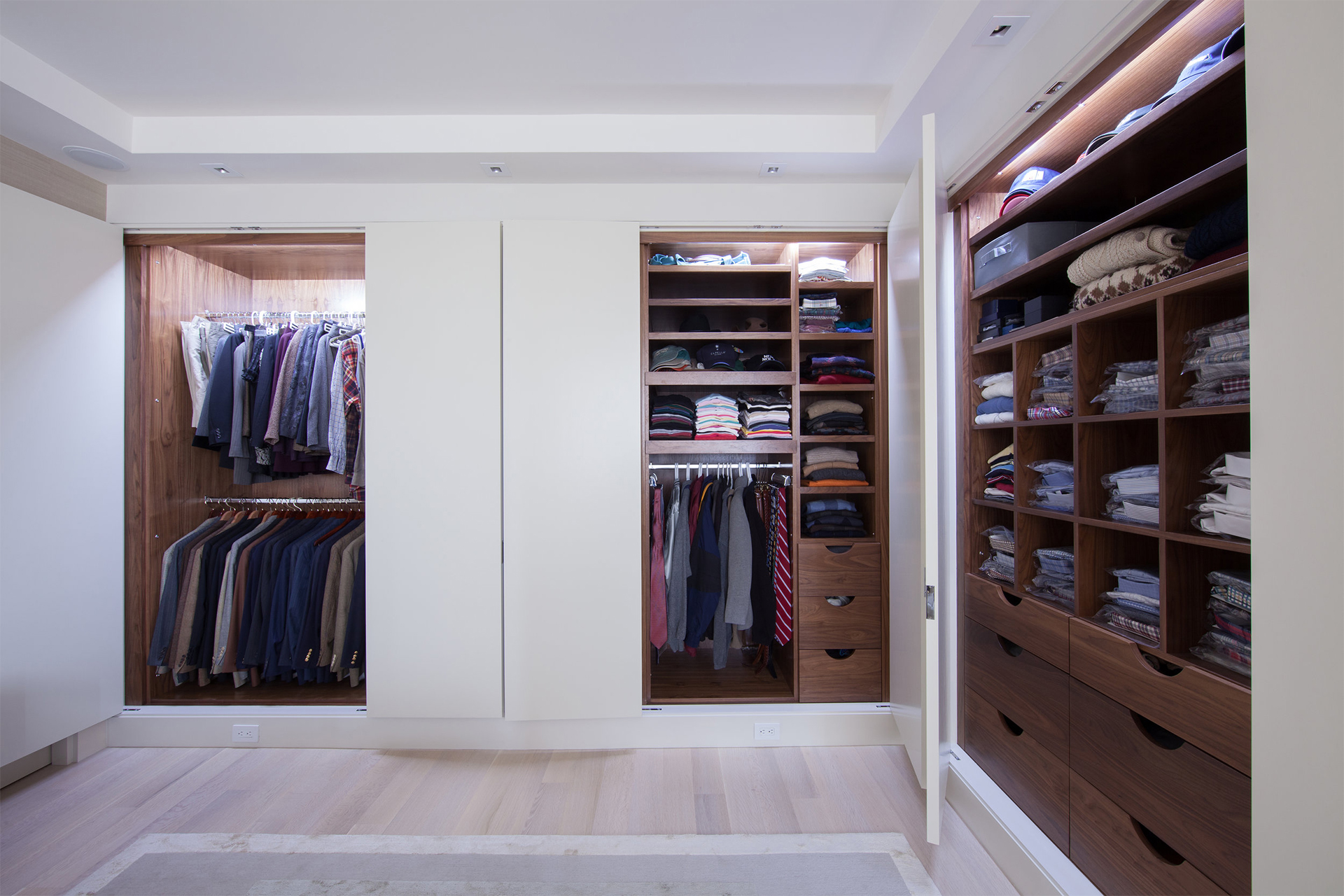 Upper West NYC Penthouse Renovation - Walk in Closet 2