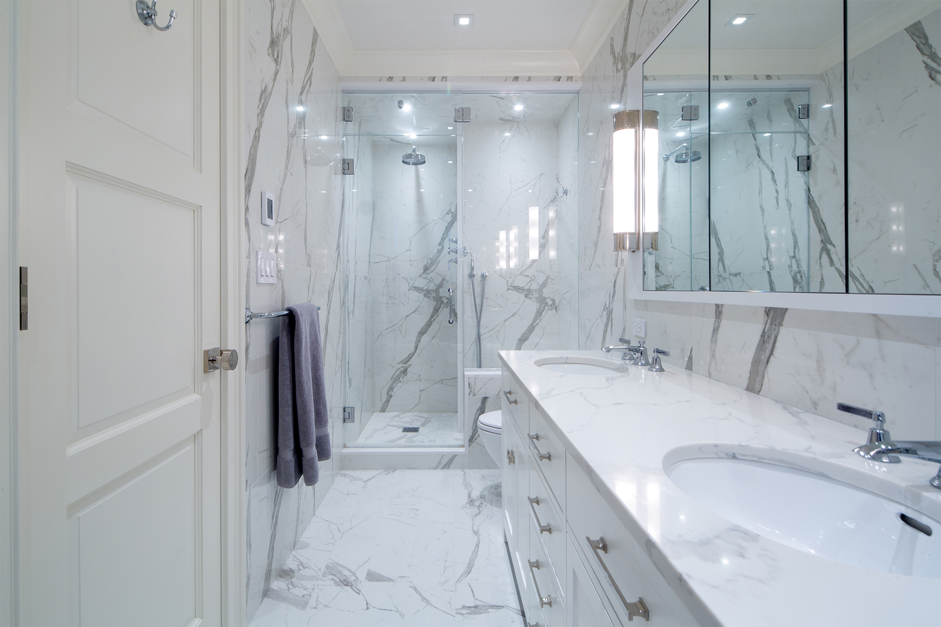 UES New York Apartment - Master Bathroom Renovations
