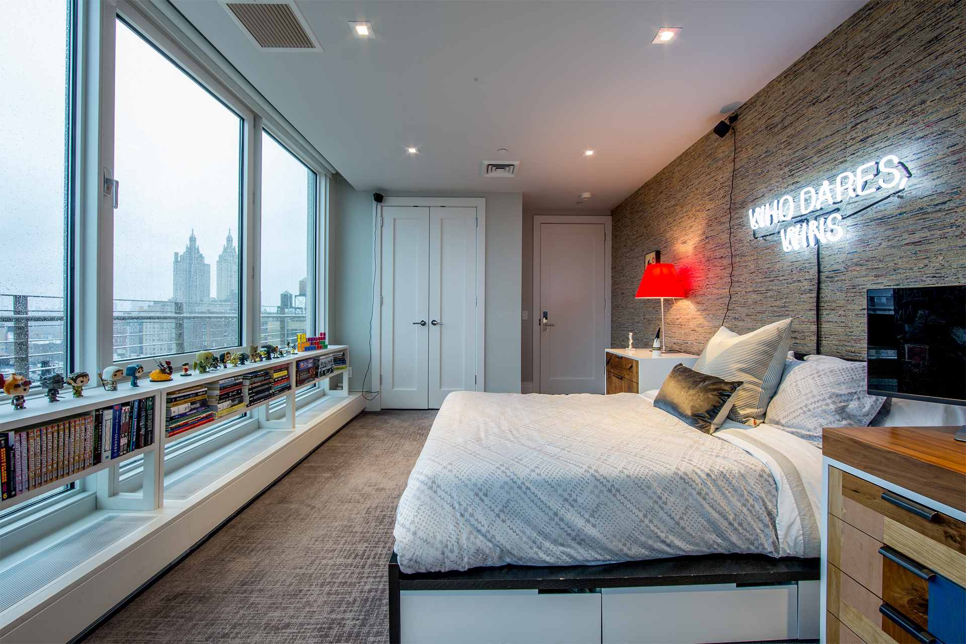 Upper West Side Penthouse Renovation - Bedroom 2