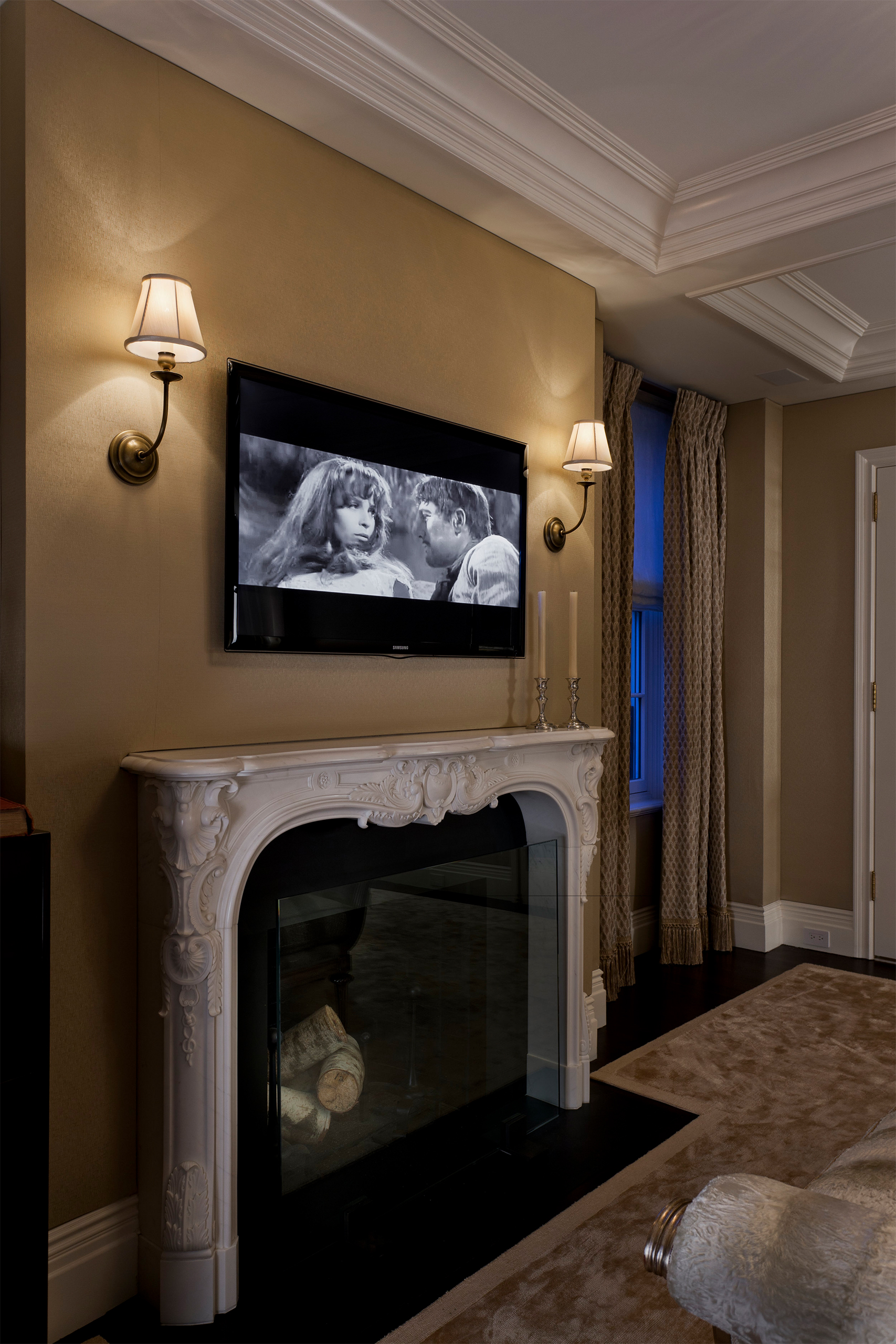Upper East Side condo Renovations - Fire Place